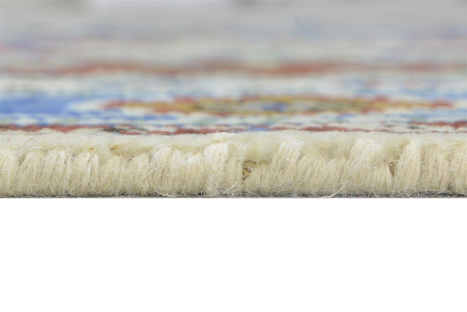 Hand Knotted Blue Wool Rug 5' X 8' Persian Bakhtiari Tribal Room Size Carpet  Area Rug 