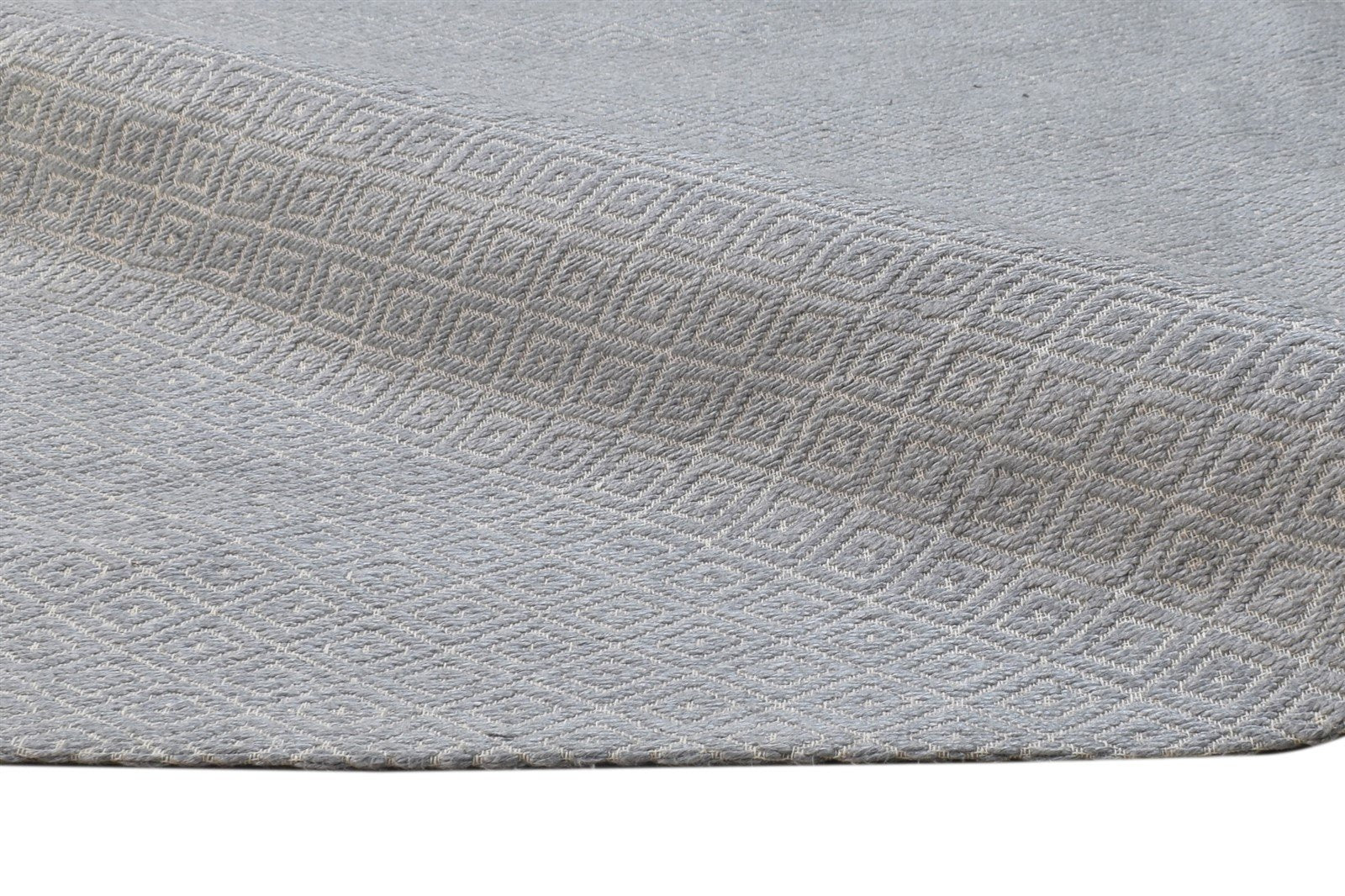 Silk Grey Rug 5' X 8' Modern Jacquard Loom Scandinavian Solid Room Size Carpet 