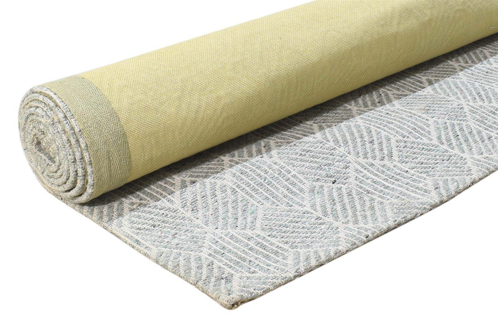 Jacquard Loom Grey Jacquard Rug 5X8 Modern Scandinavian Honeycomb Room Size 