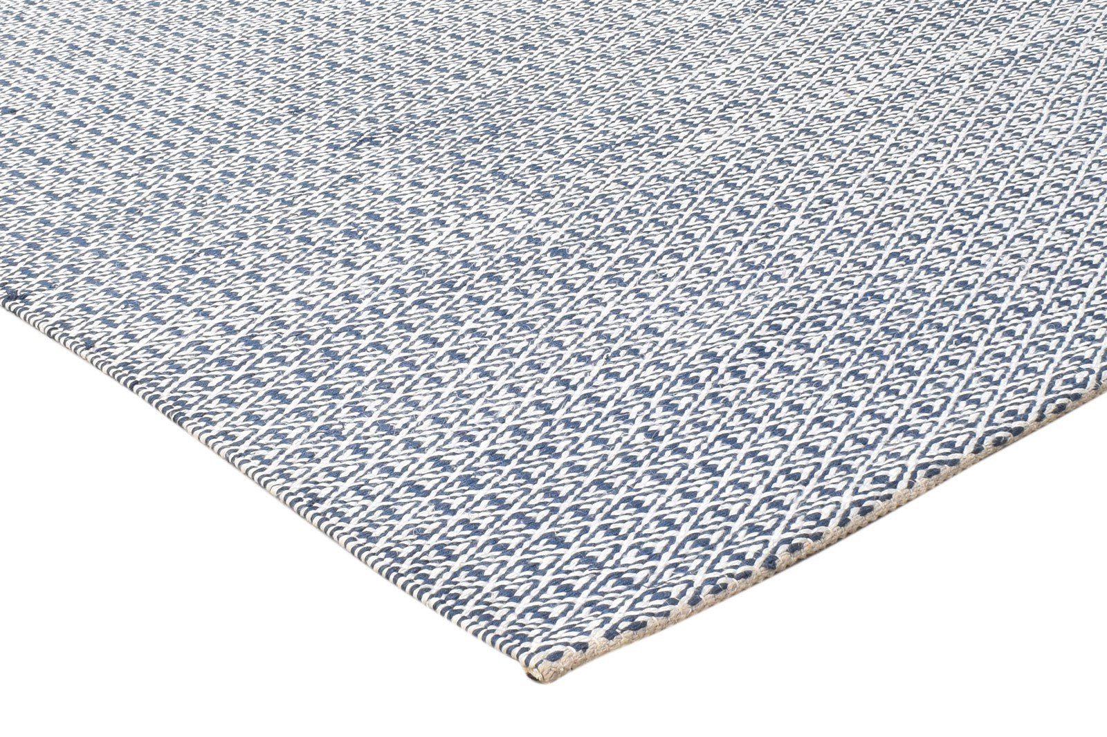 Dhurrie Grey Silk Rug 5' X 8' Modern Scandinavian Geometric Room Size Carpet 