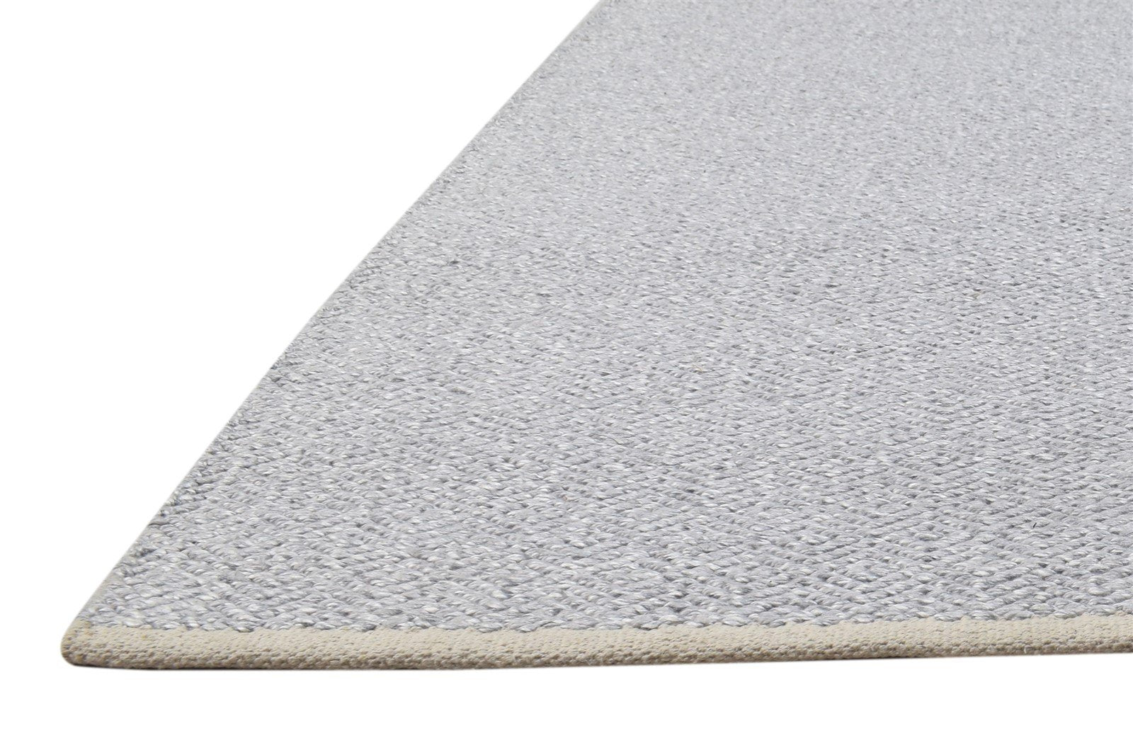 5' X 8' Rug Silk Silver Modern Dhurrie Scandinavian Diamond Room Size Carpet 