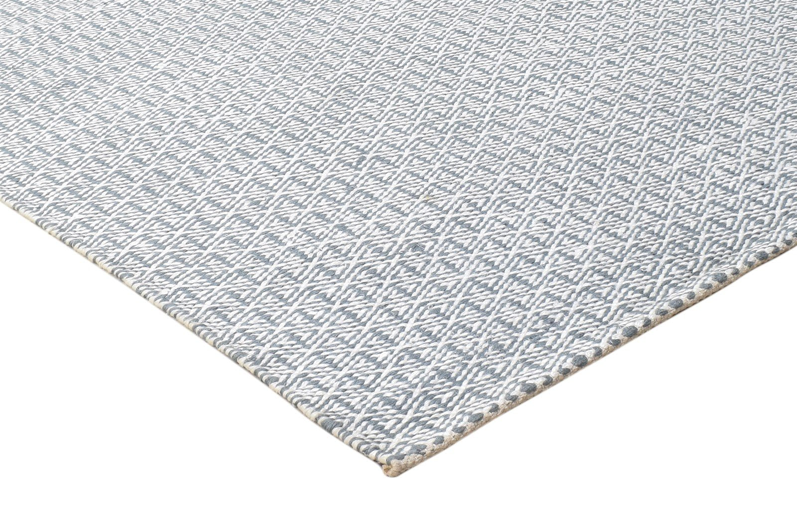 Silk Grey Rug 5' X 7' Modern Dhurrie Scandinavian Solid Room Size Carpet 