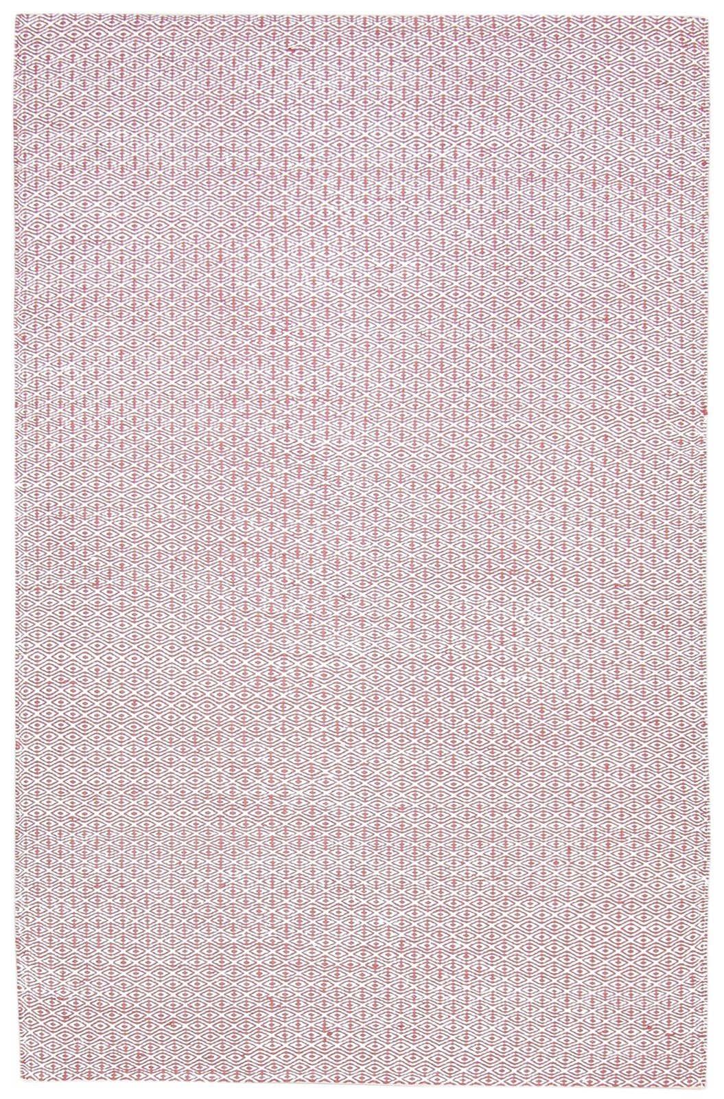 5' X 7' Rug Silk Pink Modern Dhurrie Scandinavian Trellis Room Size Carpet 