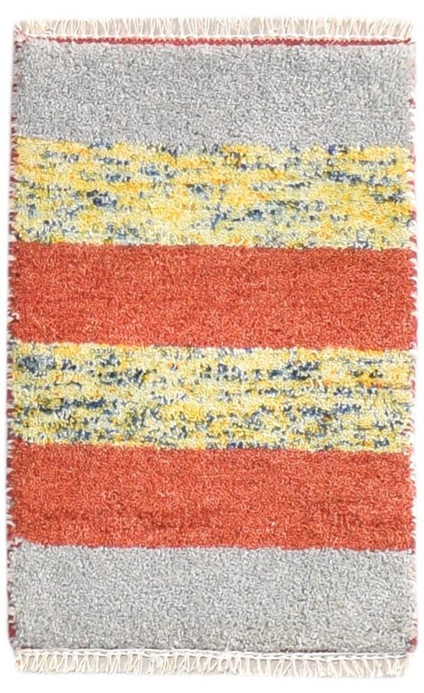 100% Wool Multi Color Rug 1X2 Tribal Hand Knotted Gabbeh Southwestern Small 