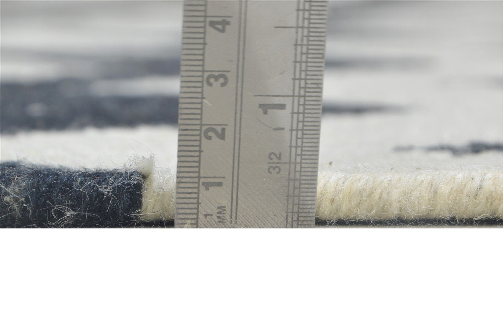 9' X 11' Rug Wool Black Modern Dhurrie Scandinavian Chevron Extra Large Carpet  Area Rug 