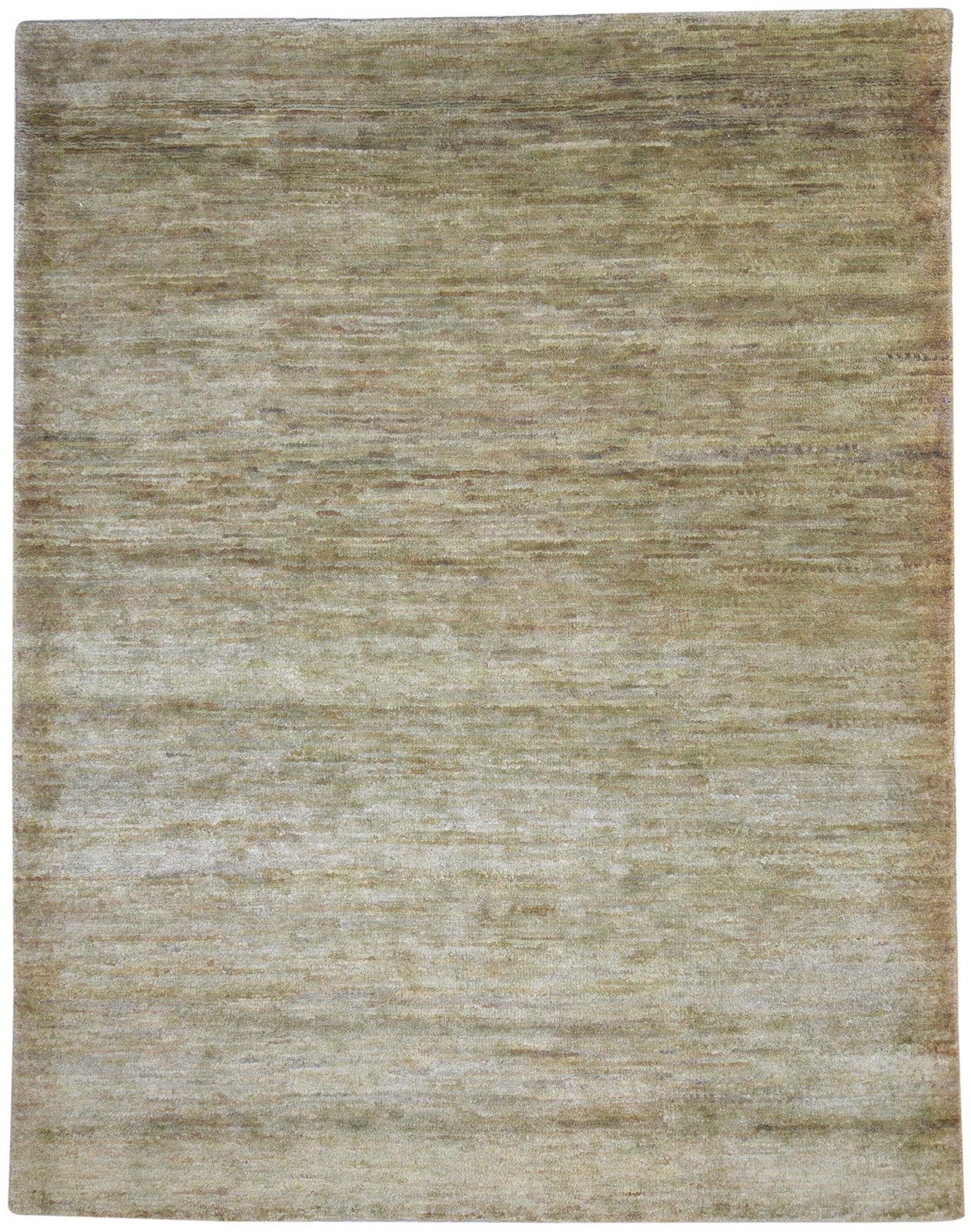 Beige Jute Rug 8' X 11' Modern Hand Knotted Scandinavian Solid Large Carpet 