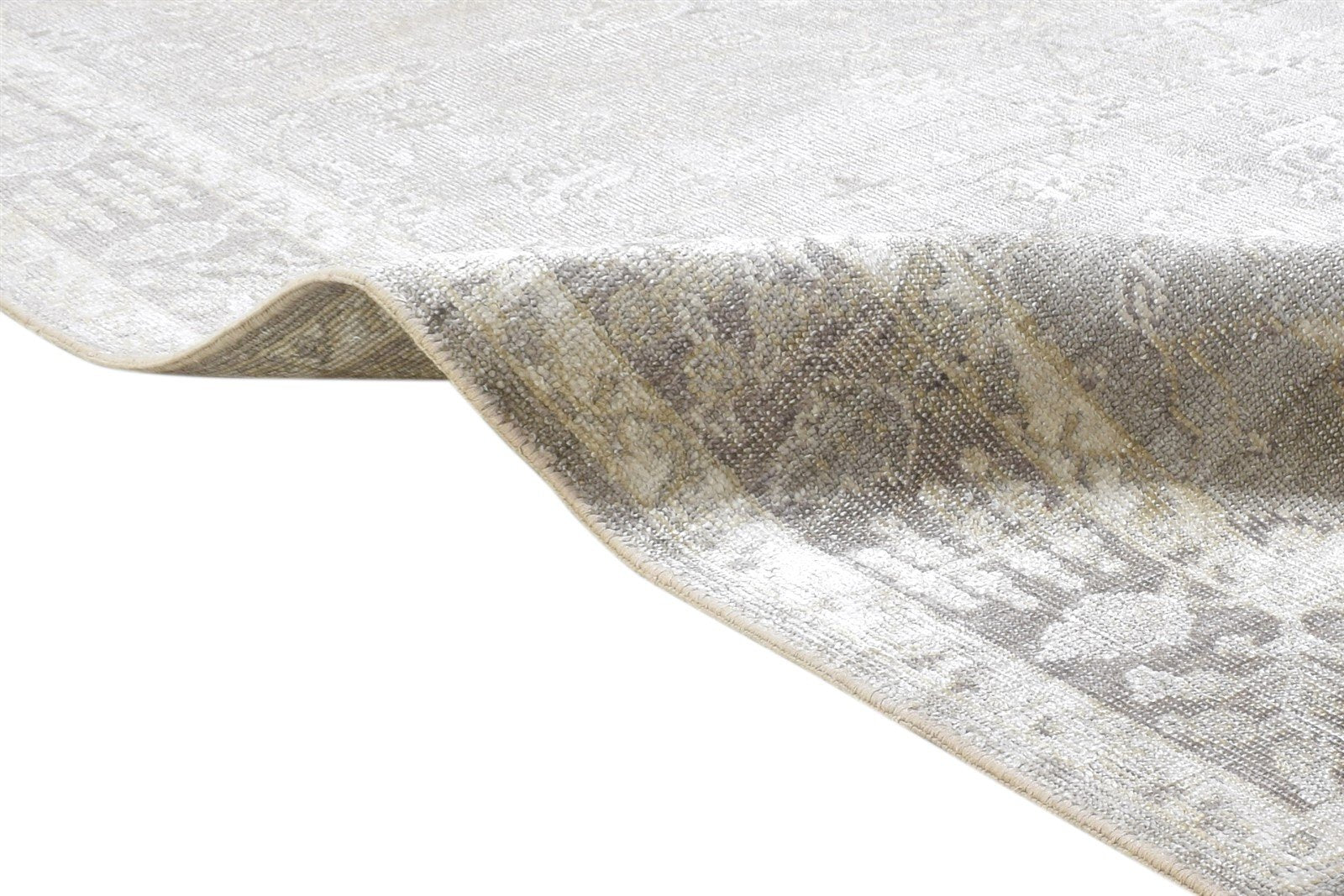 Grey Silk Rug 5' X 8' Persian Hand Knotted Kashan Oriental Room Size Carpet  Area Rug 