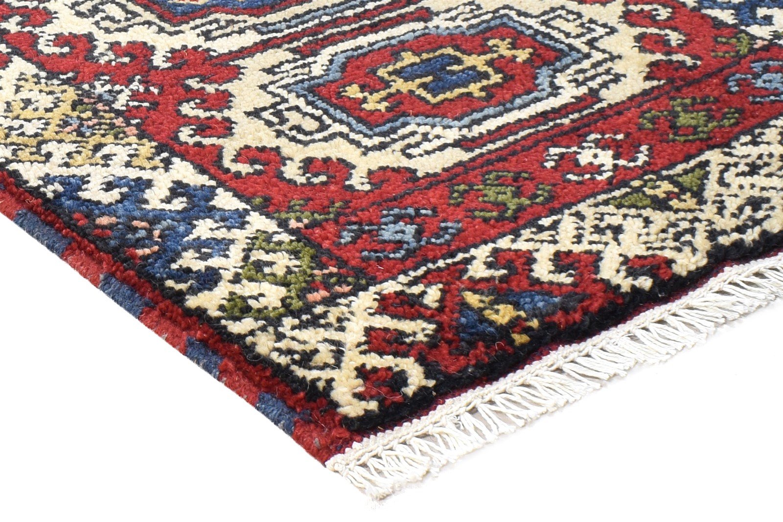 2' X 3' Rug Wool Red Persian Hand Knotted Kazak Oriental Small Carpet 