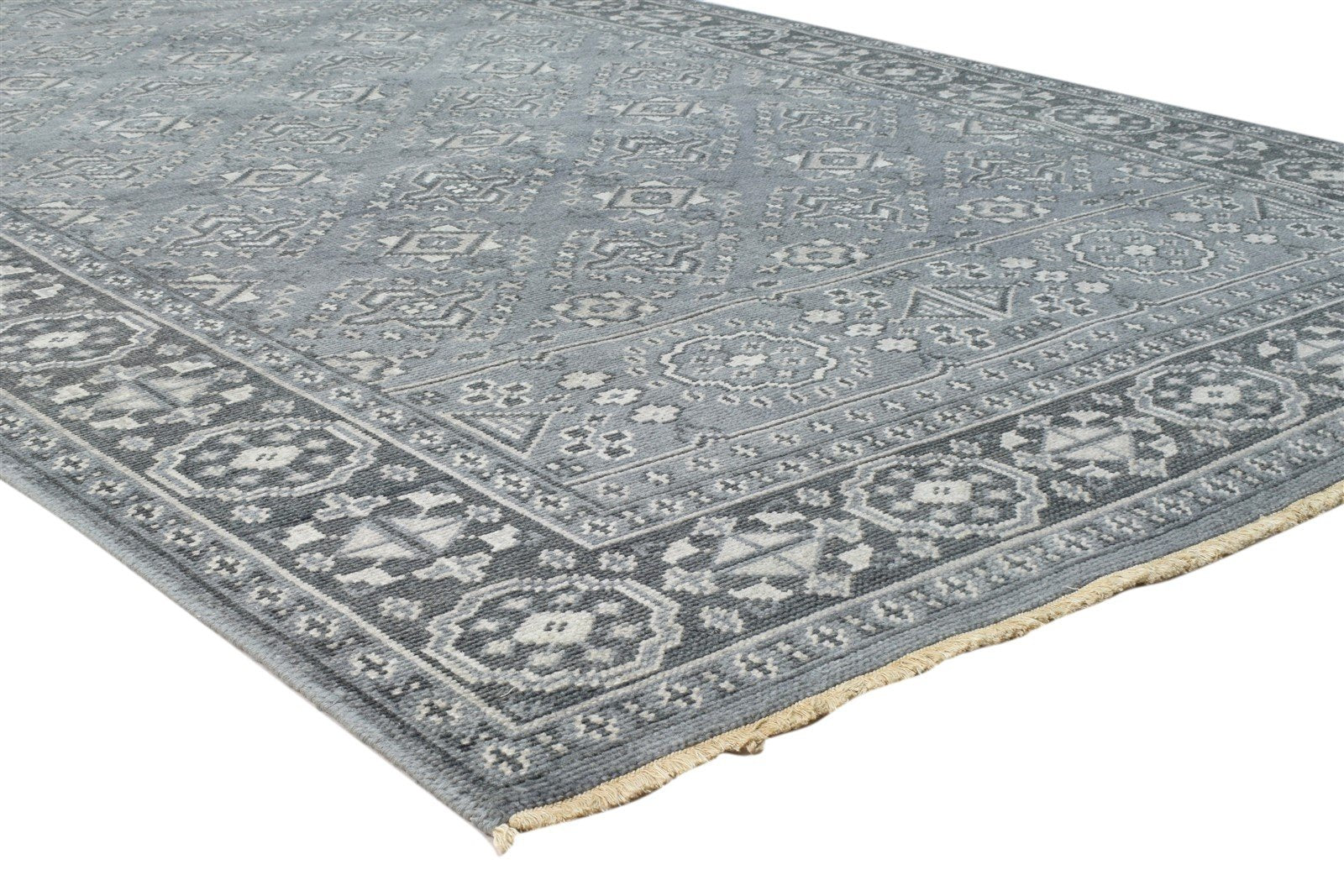 6' X 9' Rug Wool Grey Persian Hand Knotted Kazak Oriental Room Size Carpet 