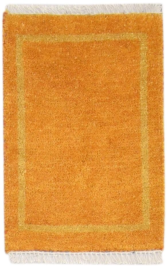 2' X 2' Rug Wool Rust Persian Hand Knotted Gabbeh Southwestern Small Carpet 