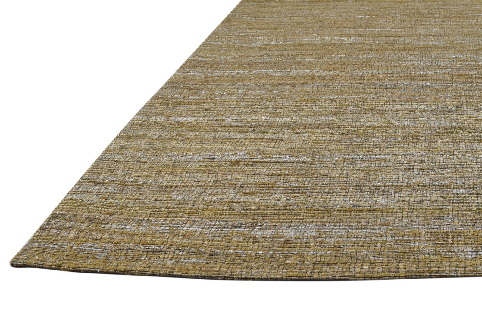 Brown Jute Rug 5' X 7' Modern Jacquard Loom Bohemian Solid Room Size Carpet 