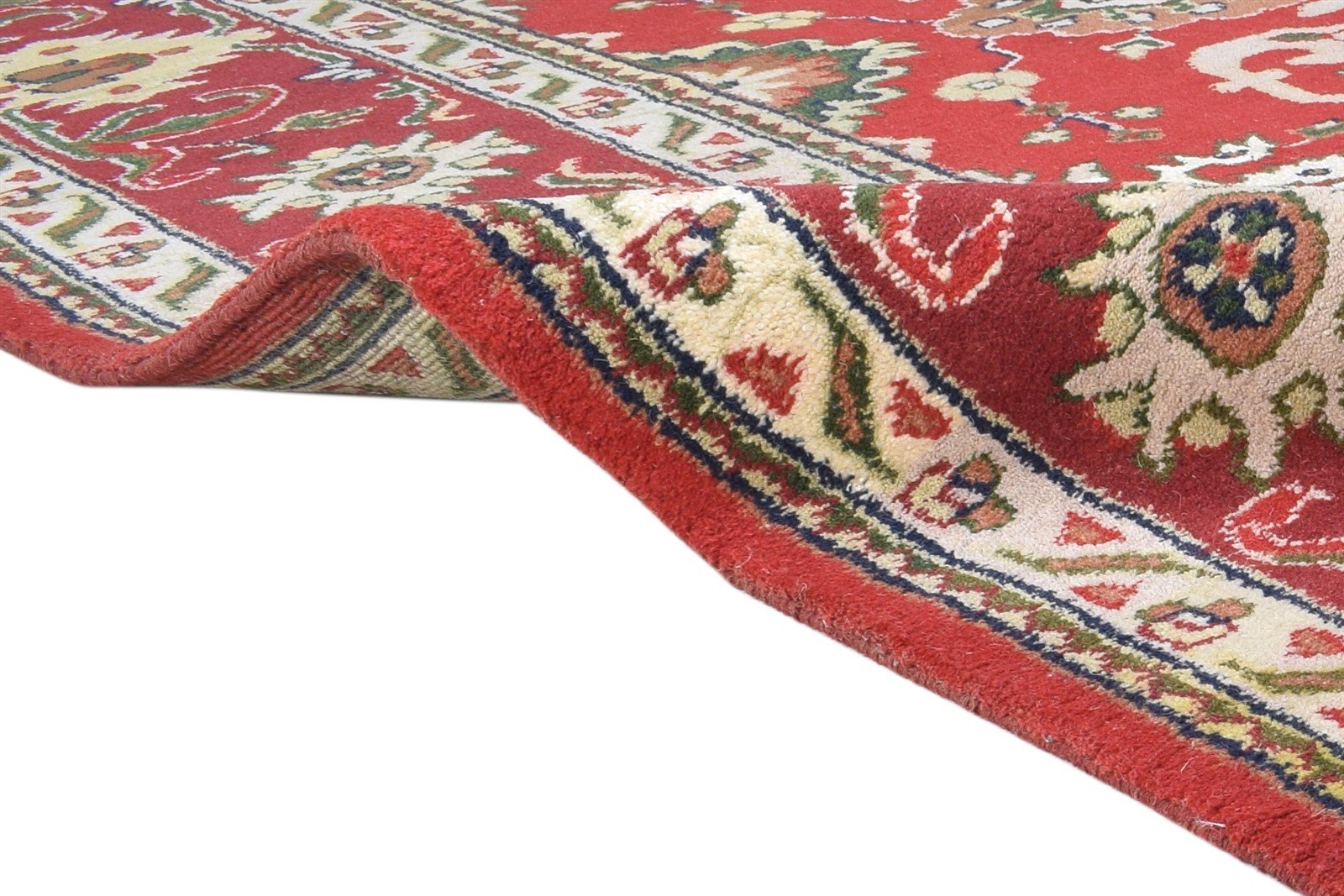 Red Wool Rug 8' X 10' Persian Hand Knotted Oushak Oriental Large Carpet 