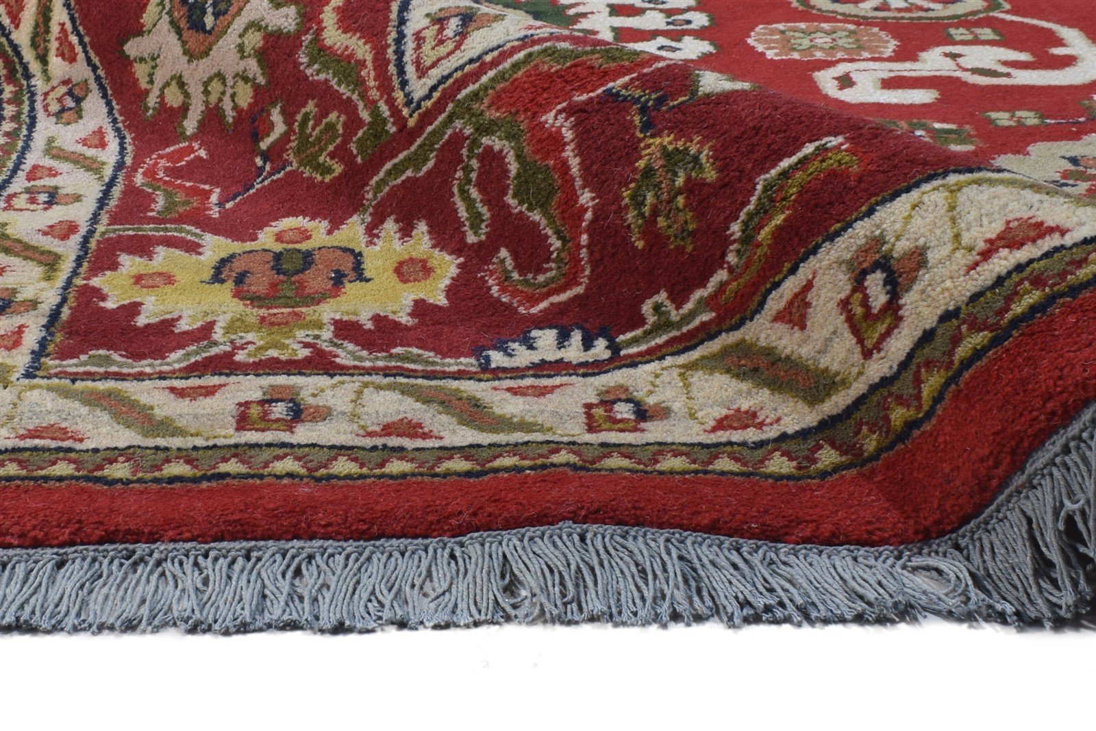 Red Wool Rug 8' X 10' Persian Hand Knotted Oushak Oriental Large Carpet 