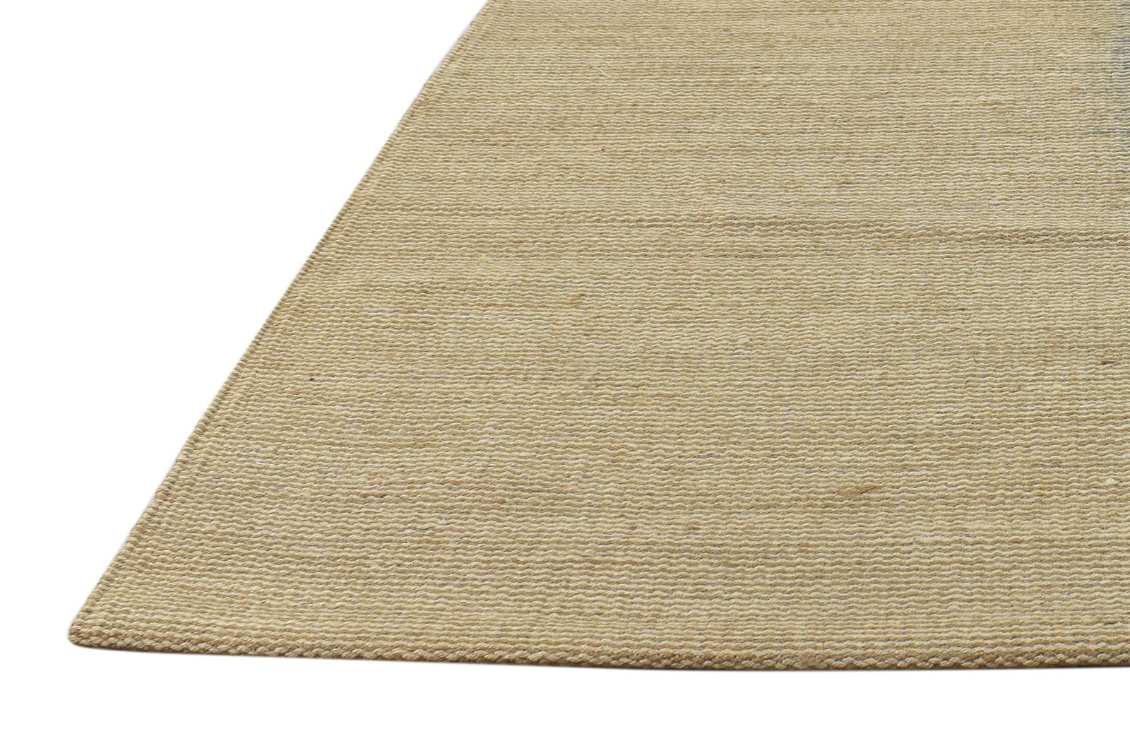 Wool Multi Rug 4' X 6' Modern Hand Woven Scandinavian Striped Room Size Carpet 