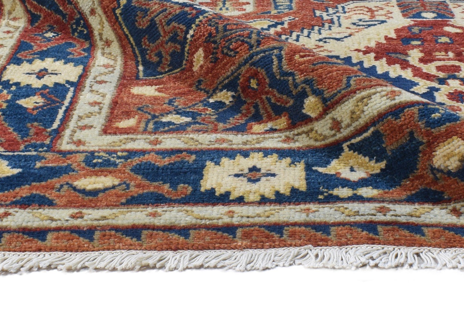 4' X 8' Rug Wool Red Persian Hand Knotted Kazak Oriental Room Size Runner 