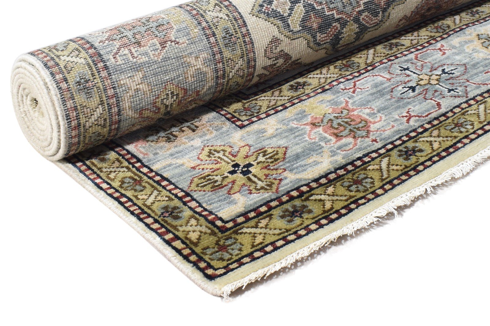 6' X 9' Rug Wool Beige Persian Hand Knotted Oushak Oriental Room Size Carpet 