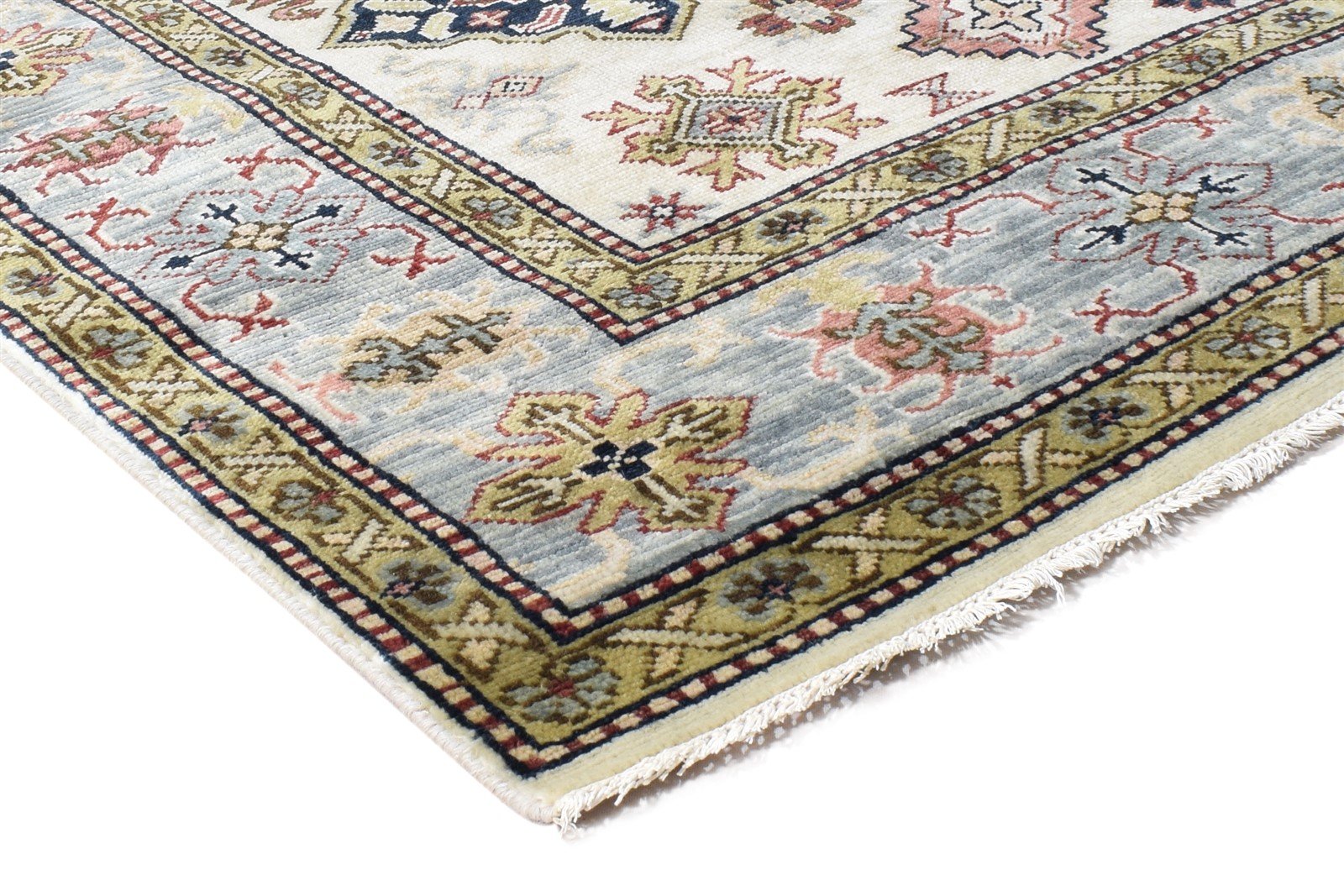 6' X 9' Rug Wool Beige Persian Hand Knotted Oushak Oriental Room Size Carpet 