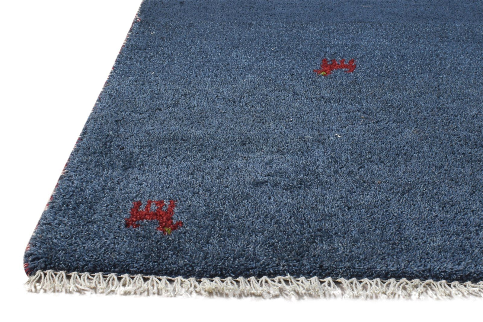 2' X 3' Rug Wool Blue Southwestern Hand Knotted American Tribal Small Carpet 