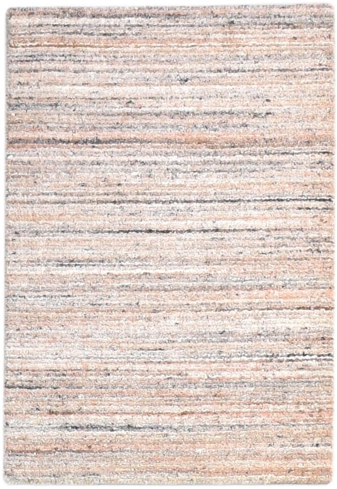 2' X 3' Rug Wool Rust Modern Handloom Scandinavian Solid Small Carpet 