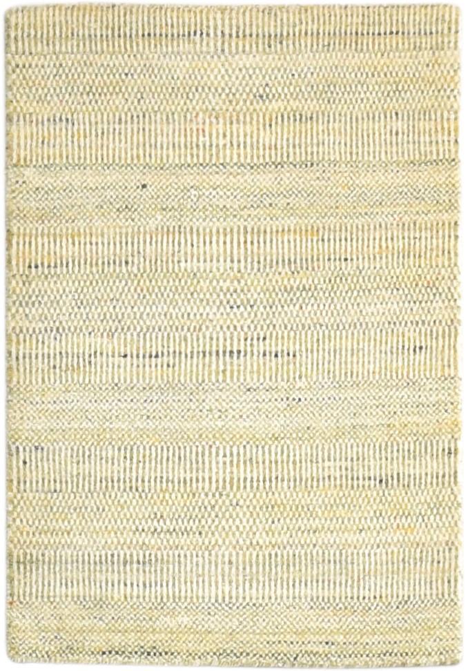 2' X 3' Rug Wool Green Modern Handloom Agra Grass Trellis Small Carpet 