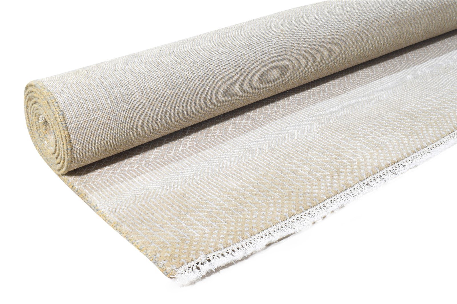 Beige Wool Rug 6' X 9' Modern Hand Knotted Agra Grass Trellis Room Size Carpet  Area Rug 
