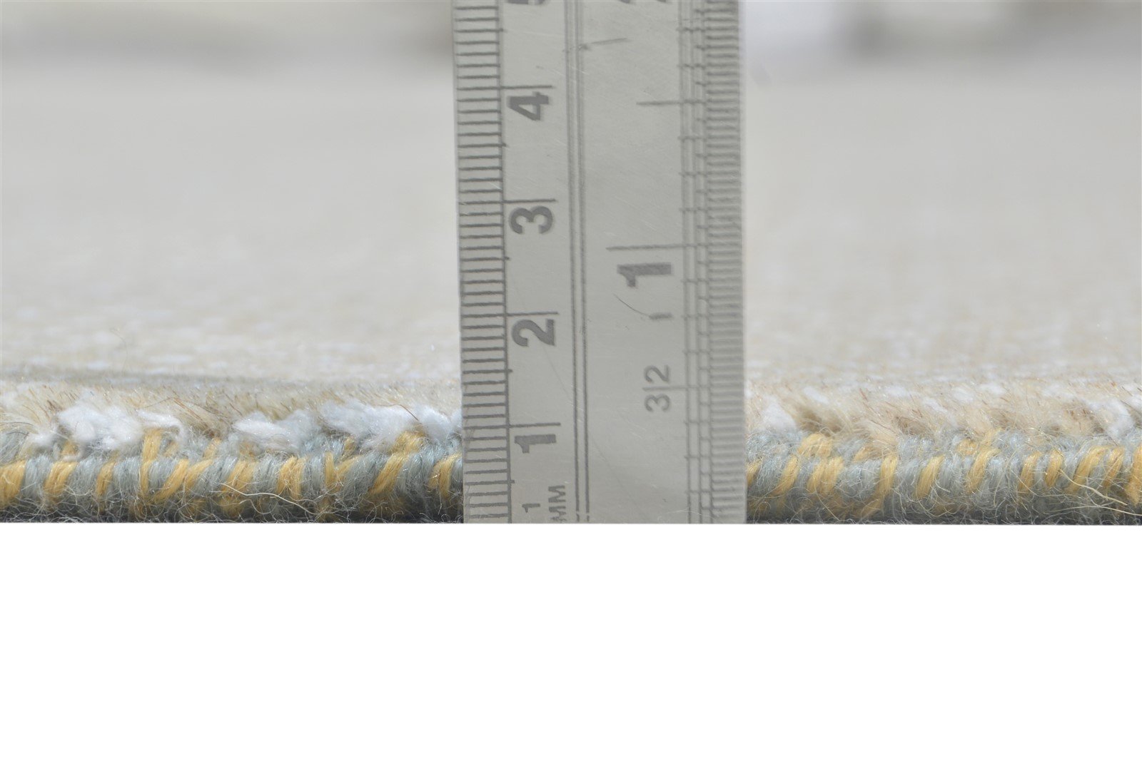 Beige Wool Rug 6' X 9' Modern Hand Knotted Agra Grass Trellis Room Size Carpet  Area Rug 