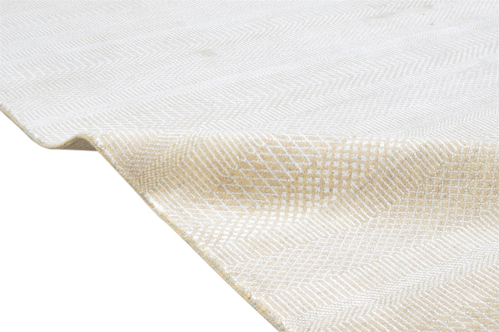 Beige Wool Rug 6' X 9' Modern Hand Knotted Agra Grass Trellis Room Size Carpet  Area Rug 