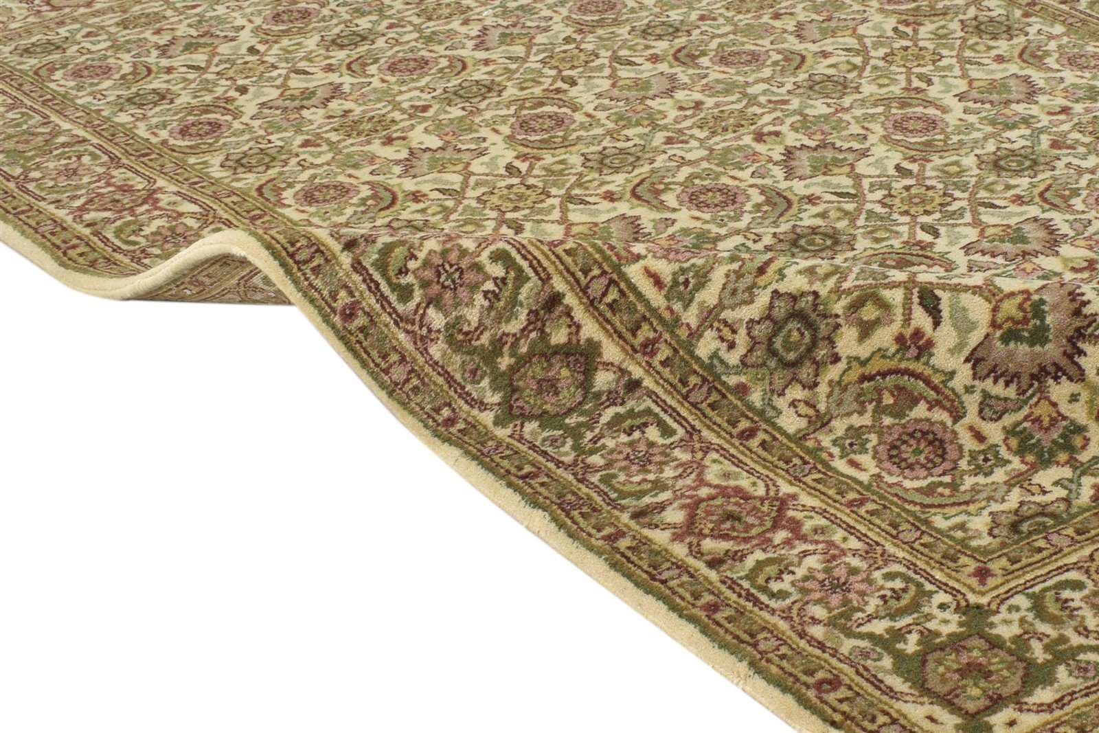 Wool Sage Rug 3' X 5' Persian Hand Knotted Bijar Oriental Room Size Carpet 