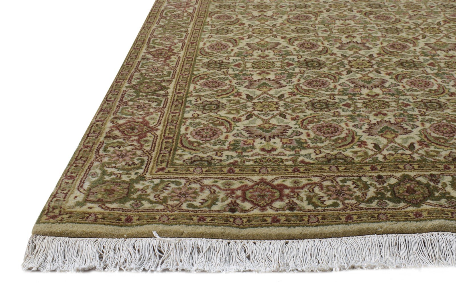 Wool Sage Rug 3' X 5' Persian Hand Knotted Bijar Oriental Room Size Carpet 