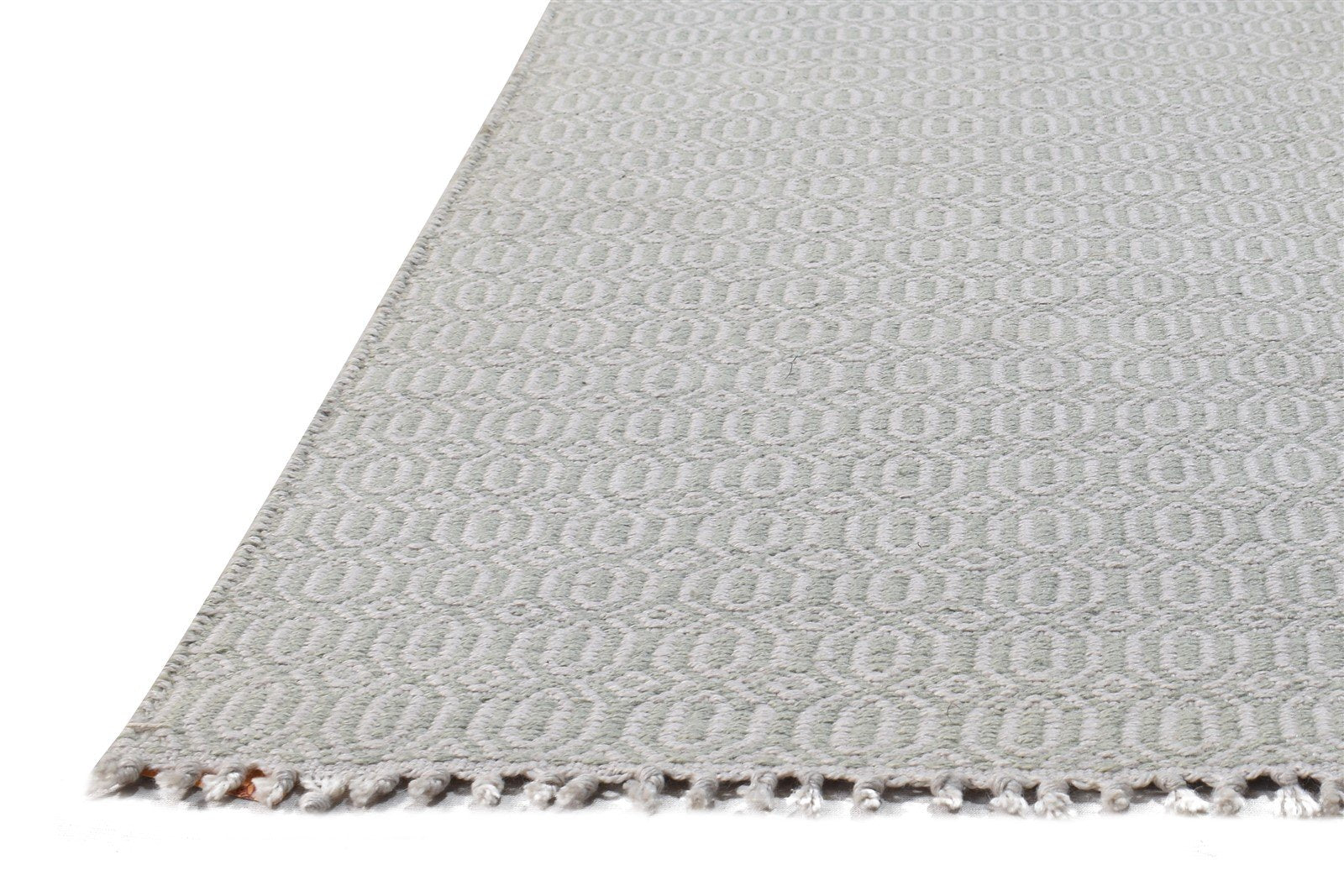 Beige Wool Rug 3' X 5' Modern Dhurrie Scandinavian Nordic Room Size Carpet 