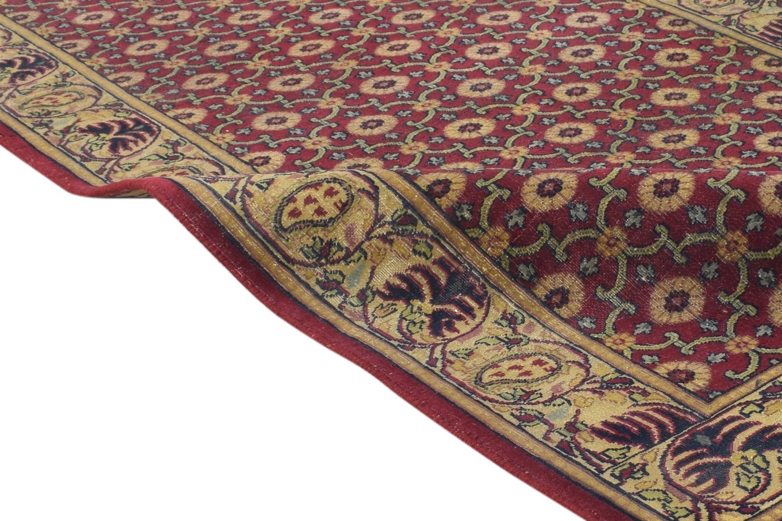 Hand Knotted Red Wool Rug 2'6 X 5' Persian Bijar Oriental Small Carpet 