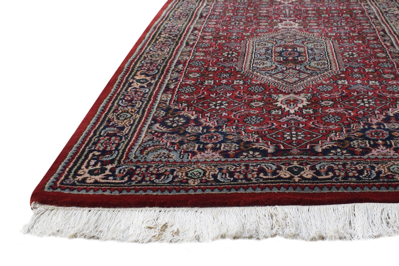 3' X 10' Rug Wool Red Persian Hand Knotted Tabriz Oriental Small Runner 