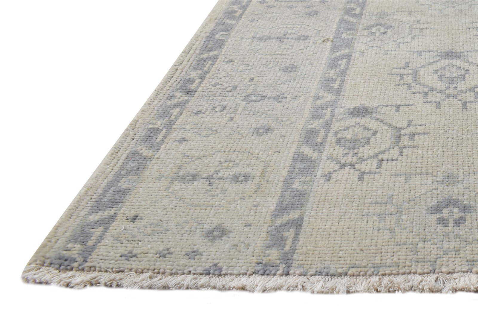 3' X 2' Rug Wool Beige Persian Hand Knotted Bokhara Oriental Small Carpet 