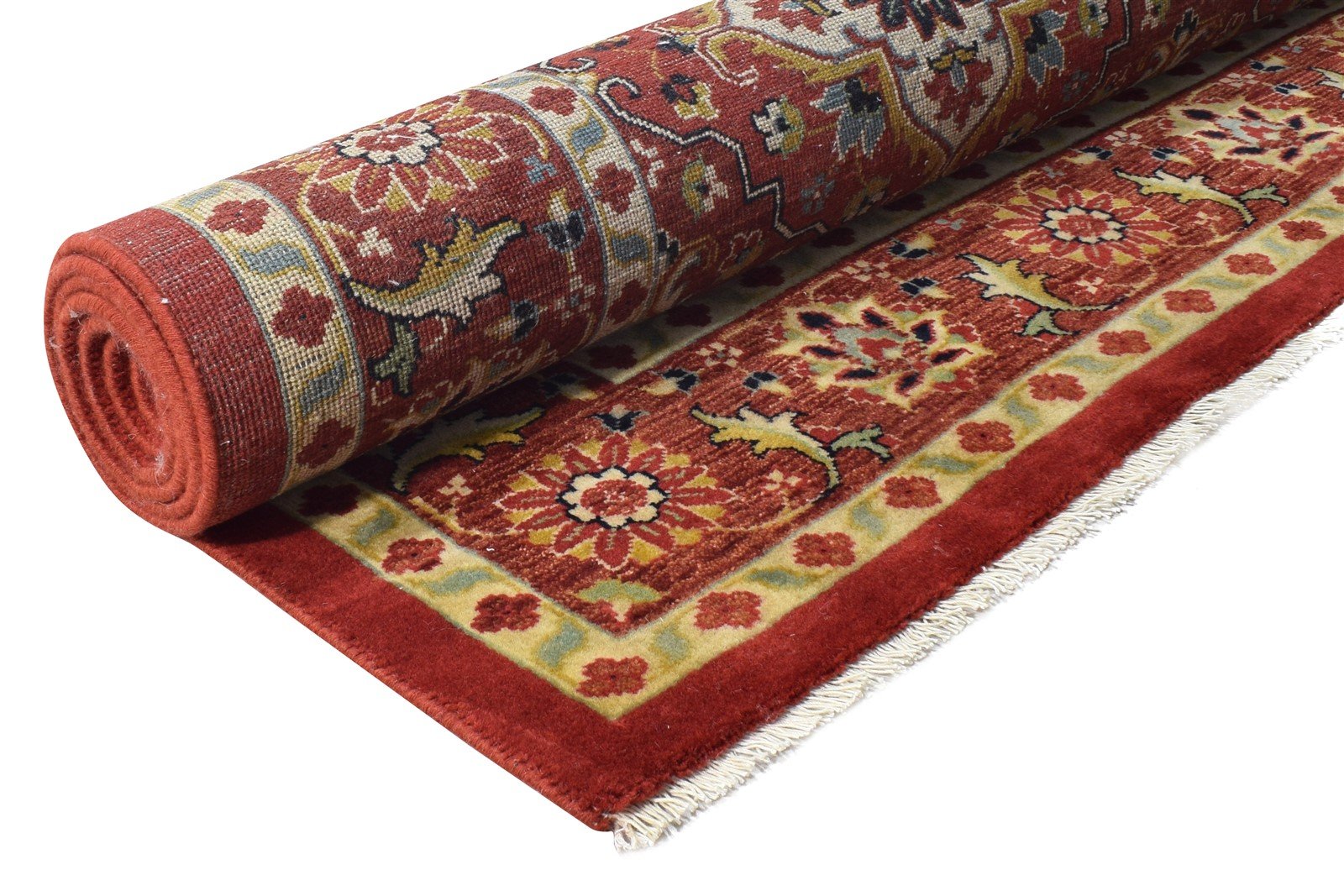 6' X 9' Rug Wool Red Persian Hand Knotted Kazak Oriental Room Size Carpet 