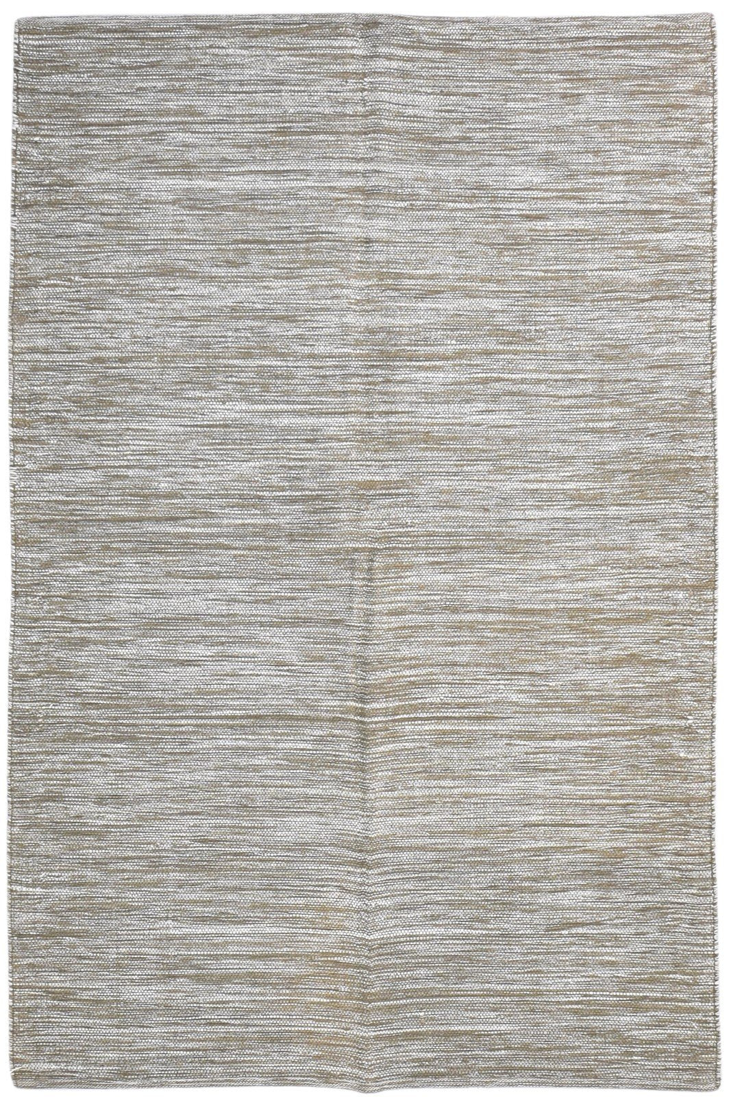 Brown Wool Rug 5' X 8' Modern Dhurrie Scandinavian Solid Room Size Carpet 