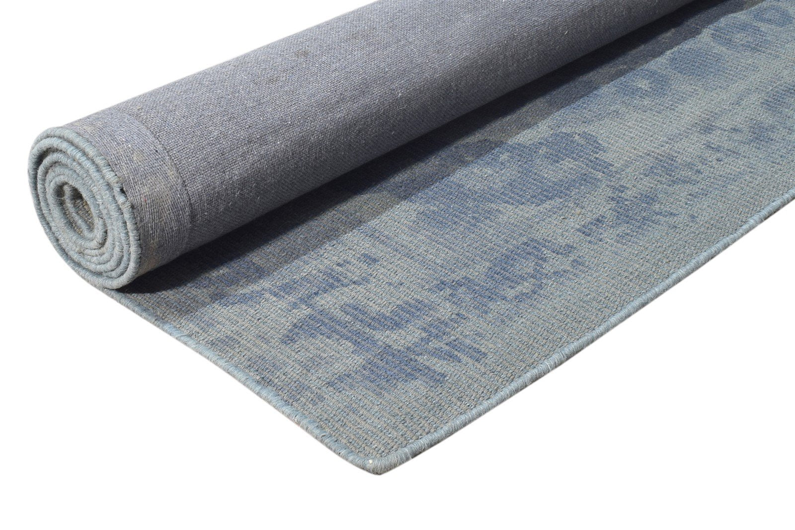 5' X 8' Rug Wool Grey Modern Dhurrie European Suzani Room Size Carpet 