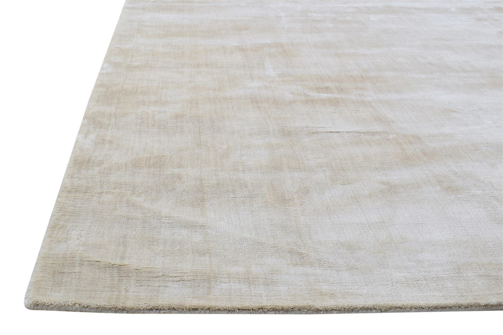 Silk Rug Beige Rug Modern Rug Handloom Scandinavian Solid Rug 