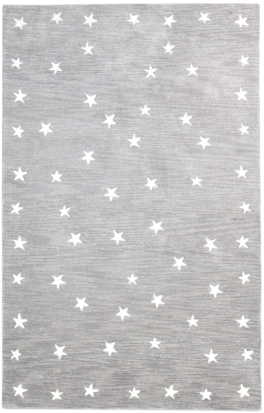 Star Rug Gray Kids Rug Grey Starry Skies Rug Nursery Rug Star Neutral Color 