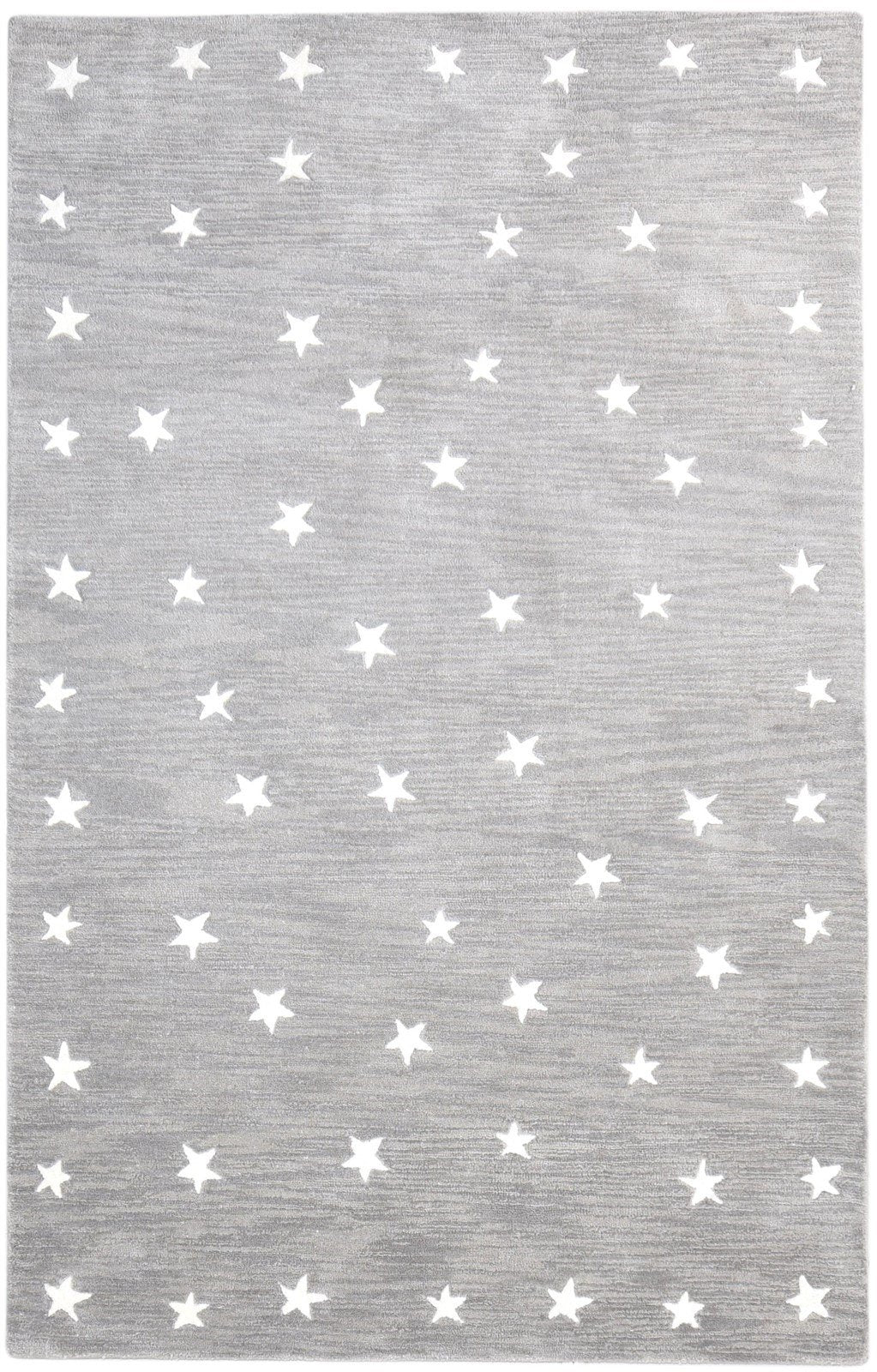 Star Rug Gray Kids Rug Grey Starry Skies Rug Nursery Rug Star Neutral Color