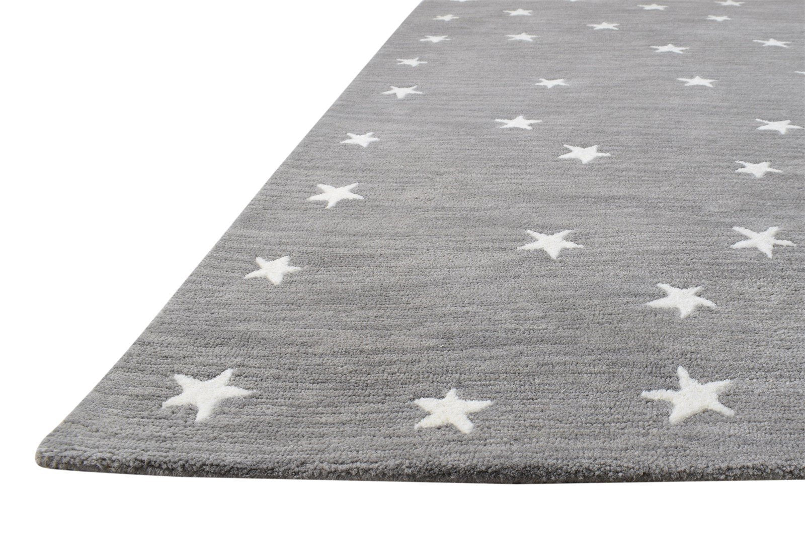 Star Rug Gray Kids Rug Grey Starry Skies Rug Nursery Rug Star Neutral Color 