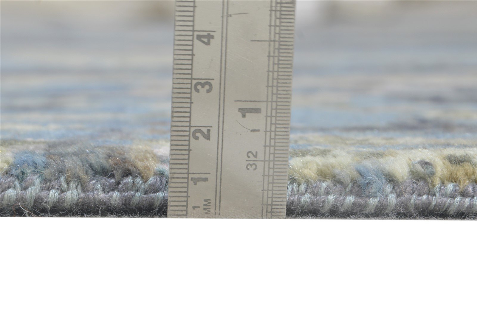 6X9 Rug Wool / Silk Charcoal Modern Hand Knotted American Abstract Room Size   7864618385557