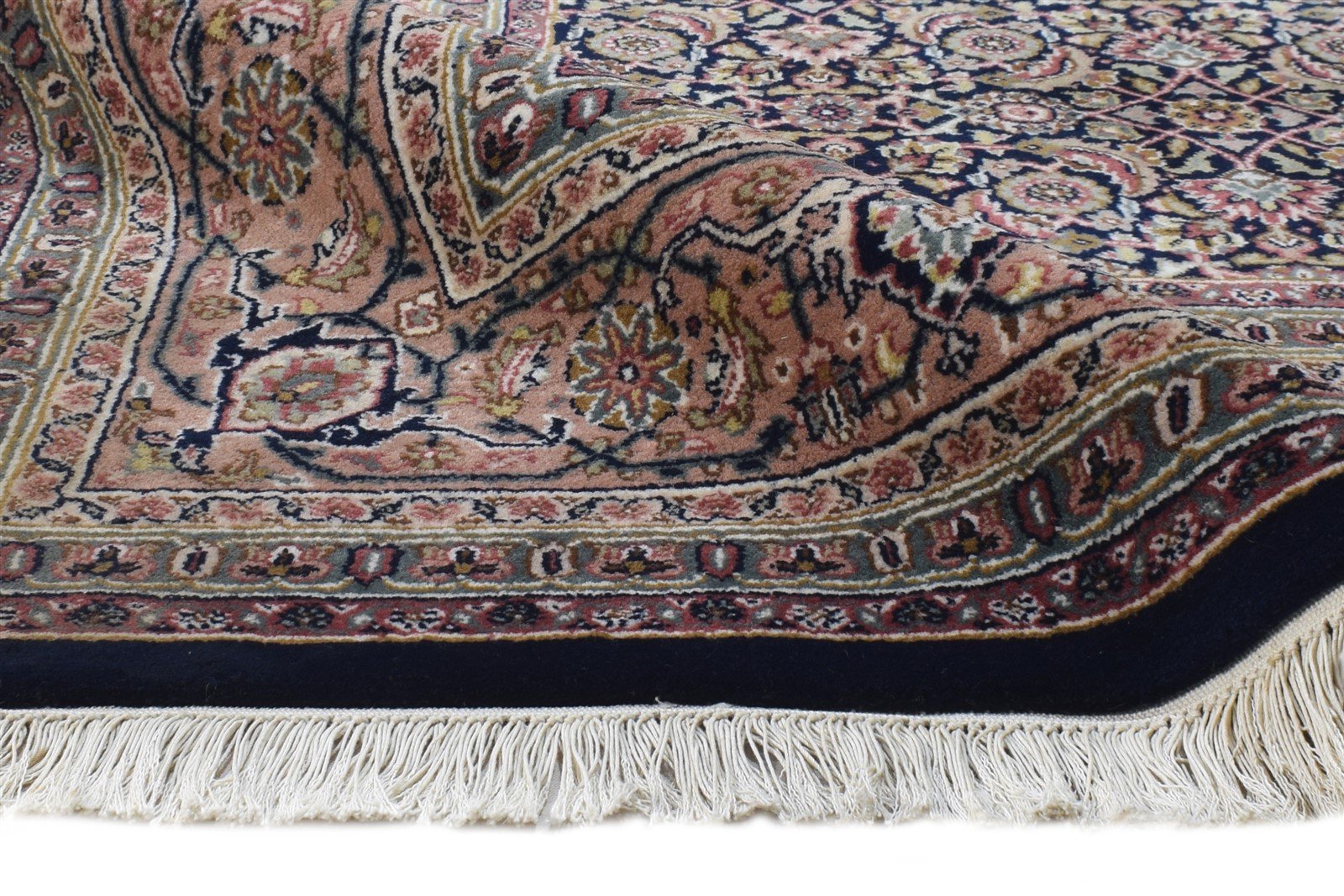 7' X 10' Rug Wool Black Persian Hand Knotted Bijar Oriental Large Carpet   7864657281173