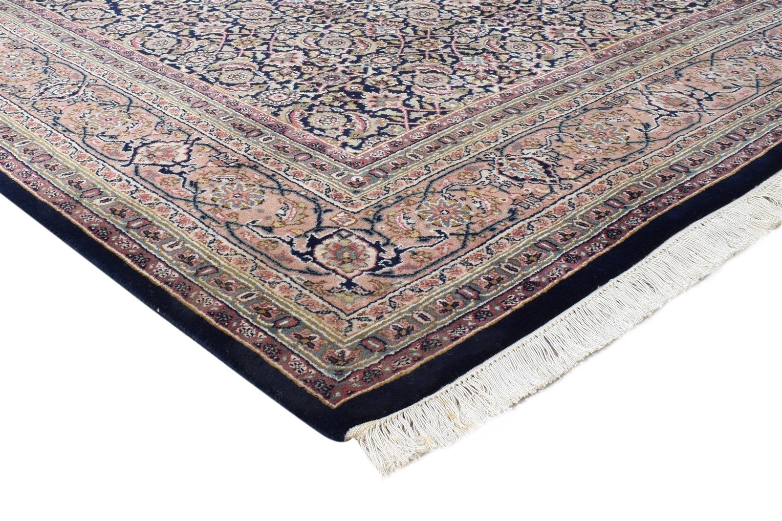 7' X 10' Rug Wool Black Persian Hand Knotted Bijar Oriental Large Carpet   7864657281173