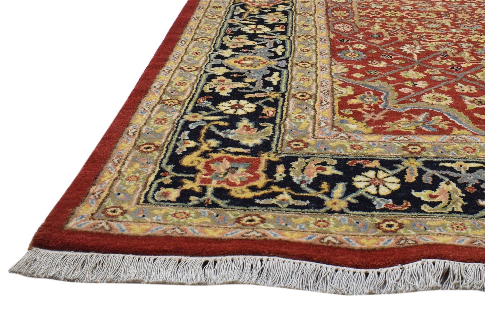 7' X 10' Rug Wool Red Persian Hand Knotted Bijar Oriental Large Carpet   7860693762197