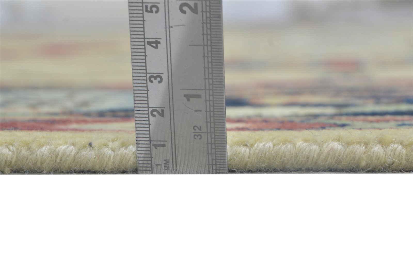 8' X 10' Rug Wool Beige Persian Hand Knotted Mughal Oriental Large Carpet   7864200626325