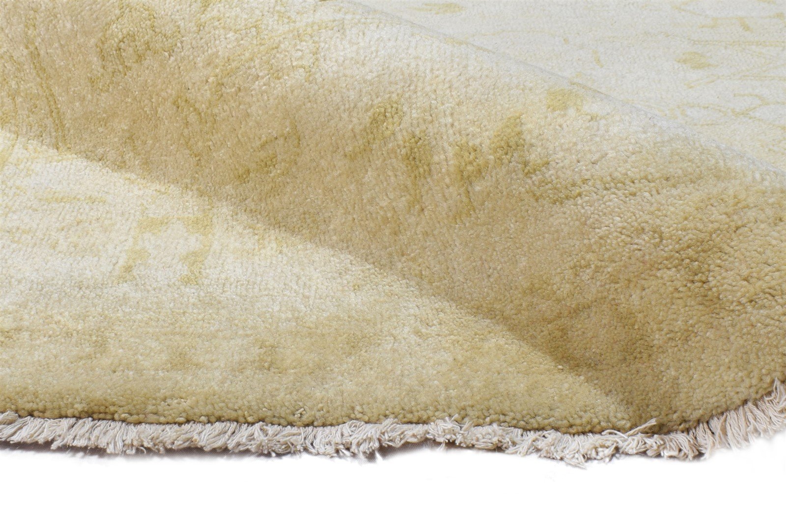 8' X 10' Rug Wool Beige Persian Hand Knotted Oushak Oriental Large Carpet   7865009963157
