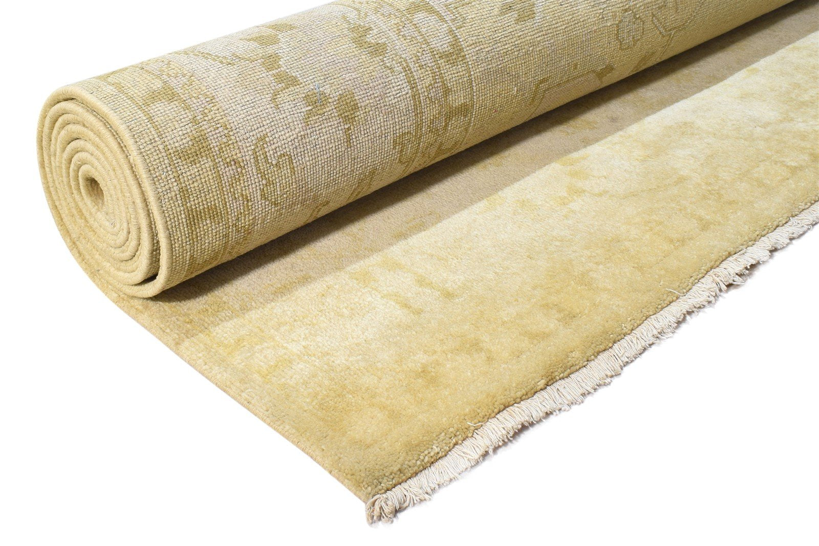 8' X 10' Rug Wool Beige Persian Hand Knotted Oushak Oriental Large Carpet   7865009963157