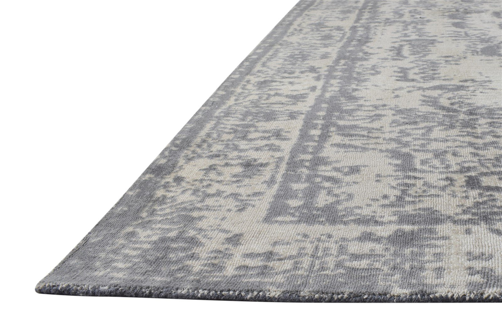8' X 10' Rug Wool Beige Transitional Hand Tufted Oriental Medallion Large Carpet   7864627003541