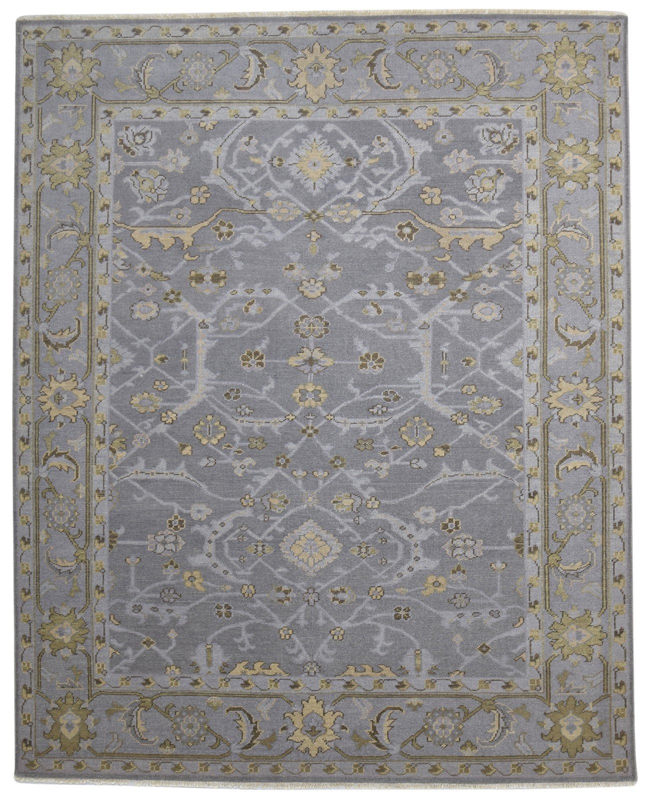 8' X 10' Rug Wool Grey Persian Hand Knotted Bijar Oriental Large Carpet   7864169824405