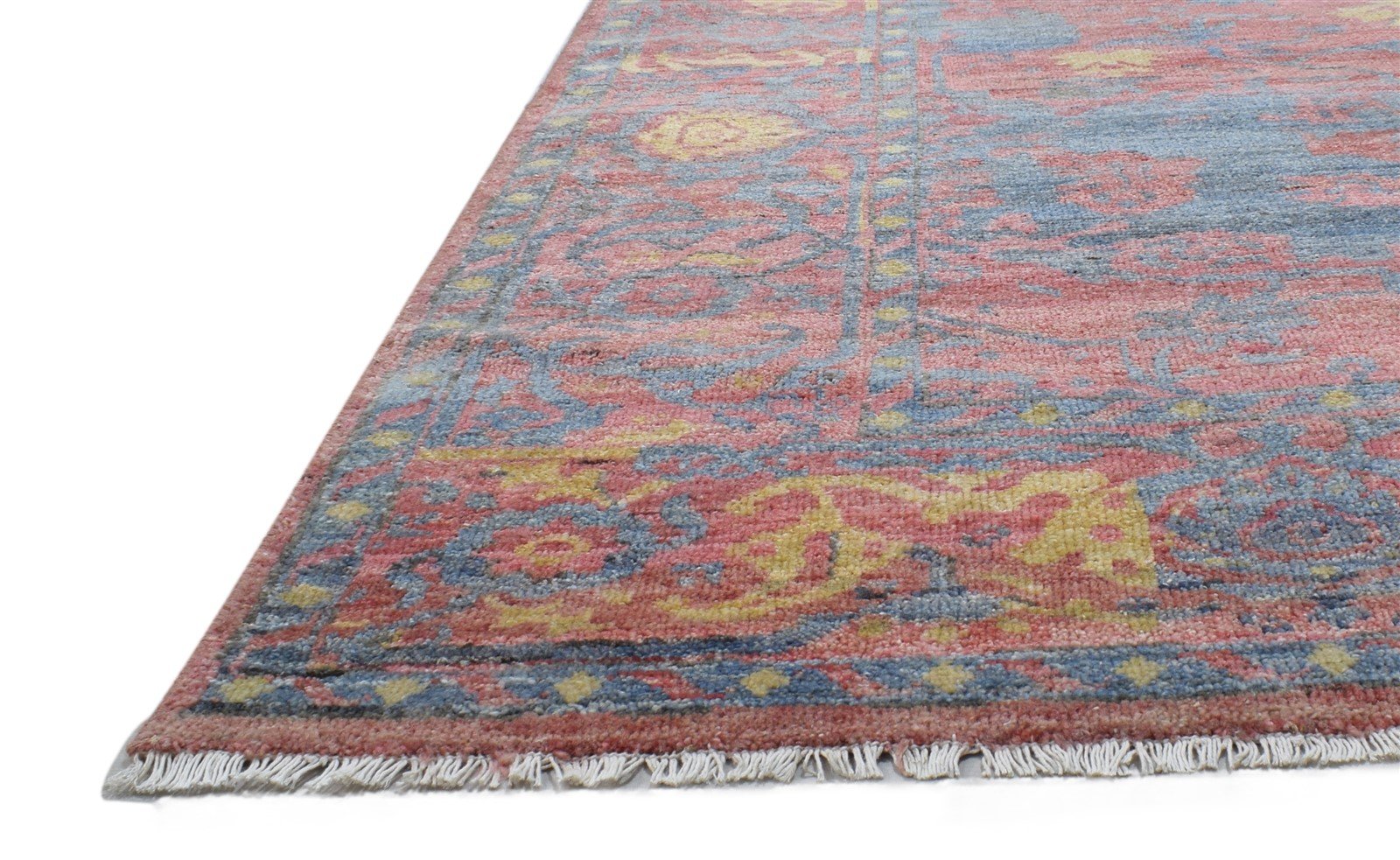 8' X 10' Rug Wool Red Modern Hand Knotted Oushak Oriental Large Carpet   7864133419157